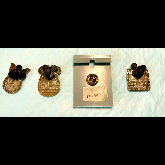 4 Disney pins. Piglet, Minnie Mouse, Micky at Disney MGM Studios, BuzzLightyear - Picture 2 of 10